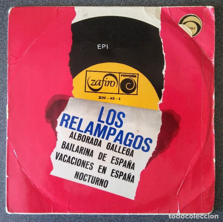 Discos de vinilo: Los Rel&aacute;mpagos Alborada Gallega - Foto 1