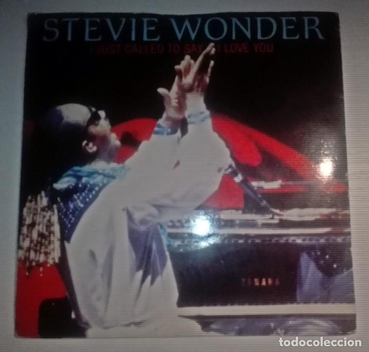 Vinyl-Schallplatten: STEWIE WONDER - I JUST CALLED TO SAY I LOVE YOU -