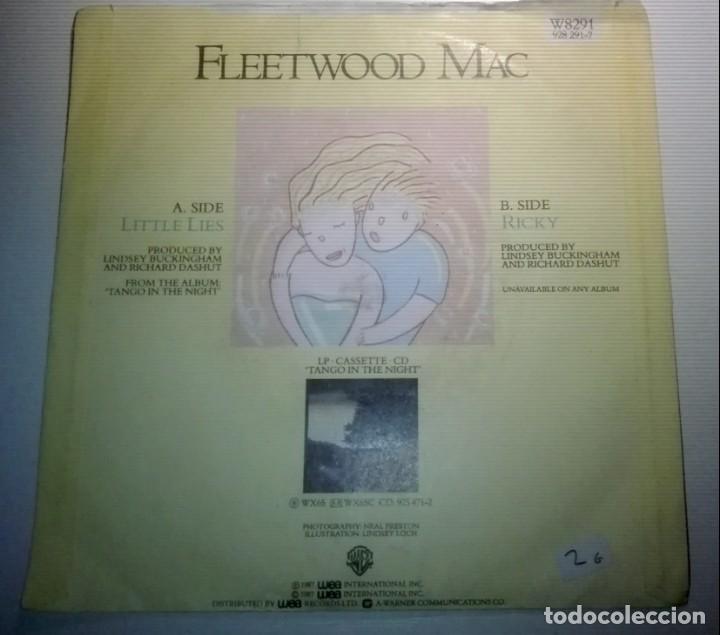 Discos de vinilo: FLEETWOOD MAC LITTLE LIES - Foto 2