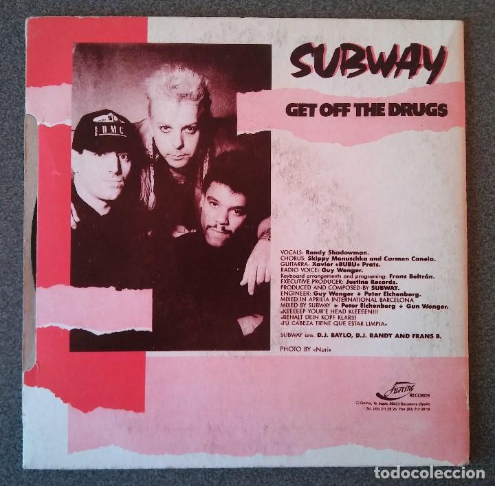 Discos de vinilo: Subway Get Off The Drugs - Foto 3