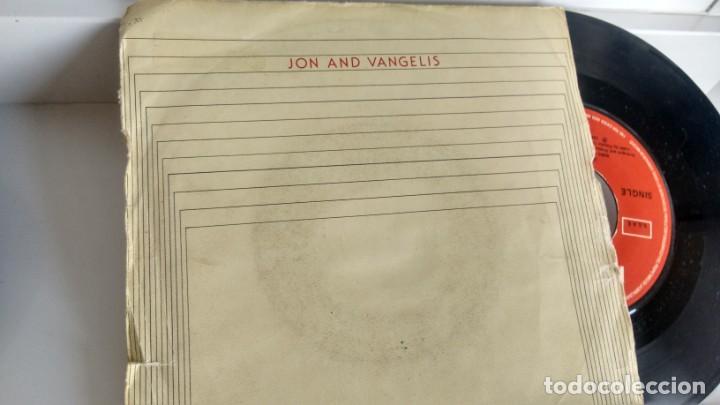 Discos de vinilo: SINGLE (VINILO) DE JON & VANGELIS A&Ntilde;OS 80 - Foto 1