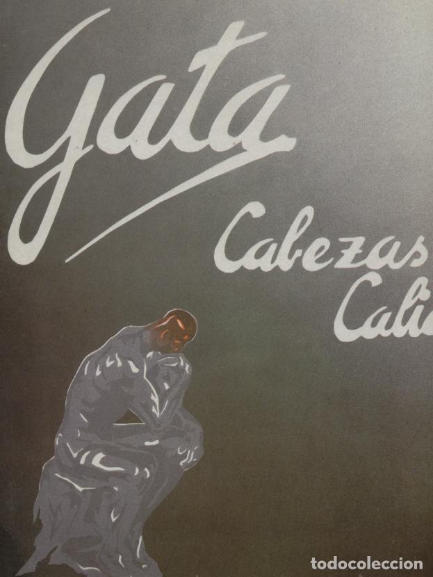 Discos de vinilo: GATA MINI LP CABEZAS CALIENTES    Como Nuevo - Foto 1