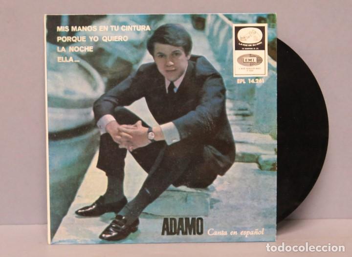 Discos de vinilo: EP. Adamo. mis manos en tu cintura - Foto 1