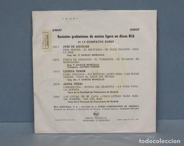Discos de vinilo: EP. TUNAS. HORAS DE RONDA - Foto 2