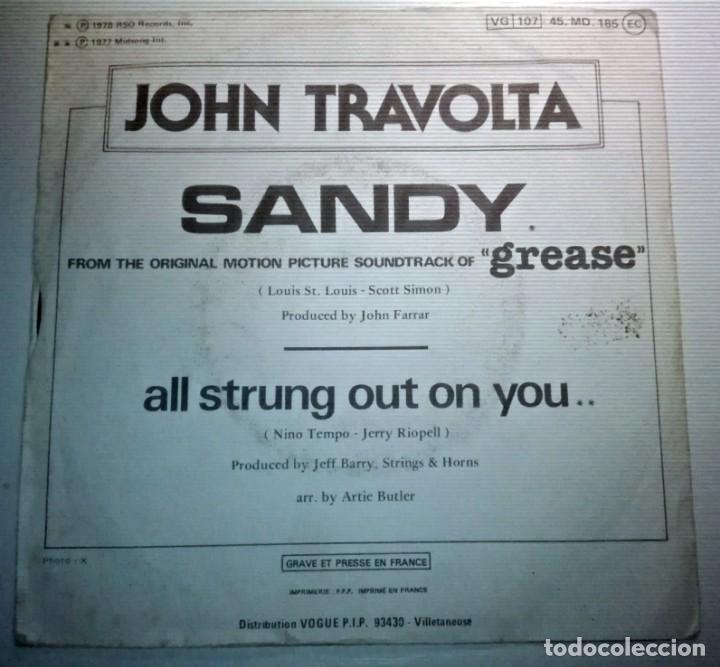 Discos de vinilo: JOHN TRAVOLTA SANDY - Foto 2
