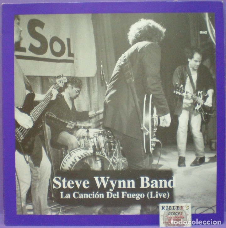 Discos de vinilo: Steve Wynn Band - La Canci&oacute;n Del Fuego (Live) - LP grabado en directo en la sala El Sol