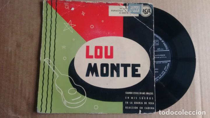 Discos de vinilo: E.P. (VINILO) DE LOU MONTE - Foto 1