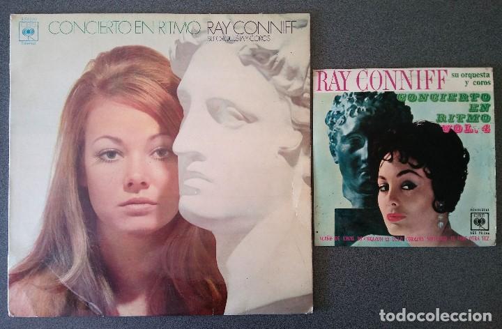 Discos de vinilo: Lote Lp Single Ray coniff su Orquesta y Coros - Foto 1