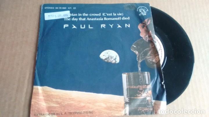 Discos de vinilo: SINGLE (VINILO) DE PAUL RYAN A&Ntilde;OS 70 - Foto 1