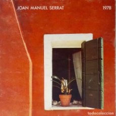 Discos de vinilo: JOAN MANUEL SERRAT. AÑO 1978. LP CON PORTADA DOBLE. Lote 145830938