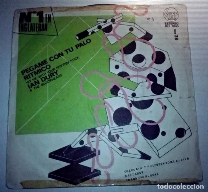 Discos de vinilo: IAN DURY -PEGAME CON TU PALO - - Foto 1