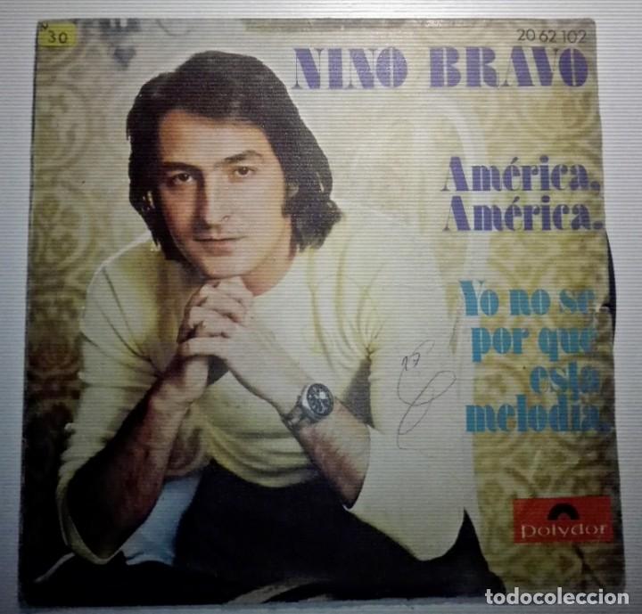 Discos de vinilo: NINO BRAVO - AMERICA - - Foto 1