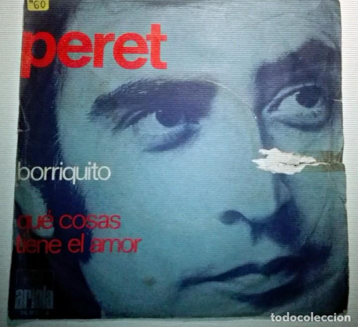 Discos de vinilo: PERET - BORRIQUITO - - Foto 1
