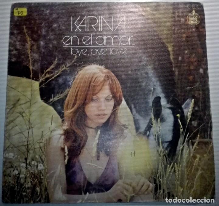 Discos de vinilo: KARINA - EN EL AMOR - - Foto 1