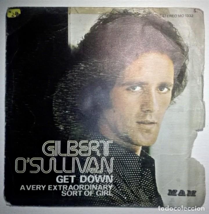 Discos de vinilo: GILBERT OSULLIVAN - GET DOWN - - Foto 1