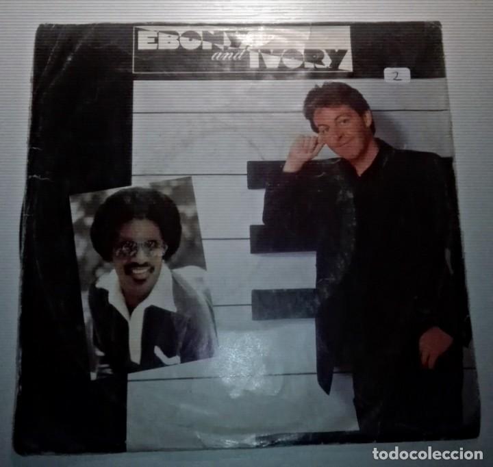 Discos de vinilo: PAUL MCCARTNEY - EBONY AND EVORY - - Foto 1