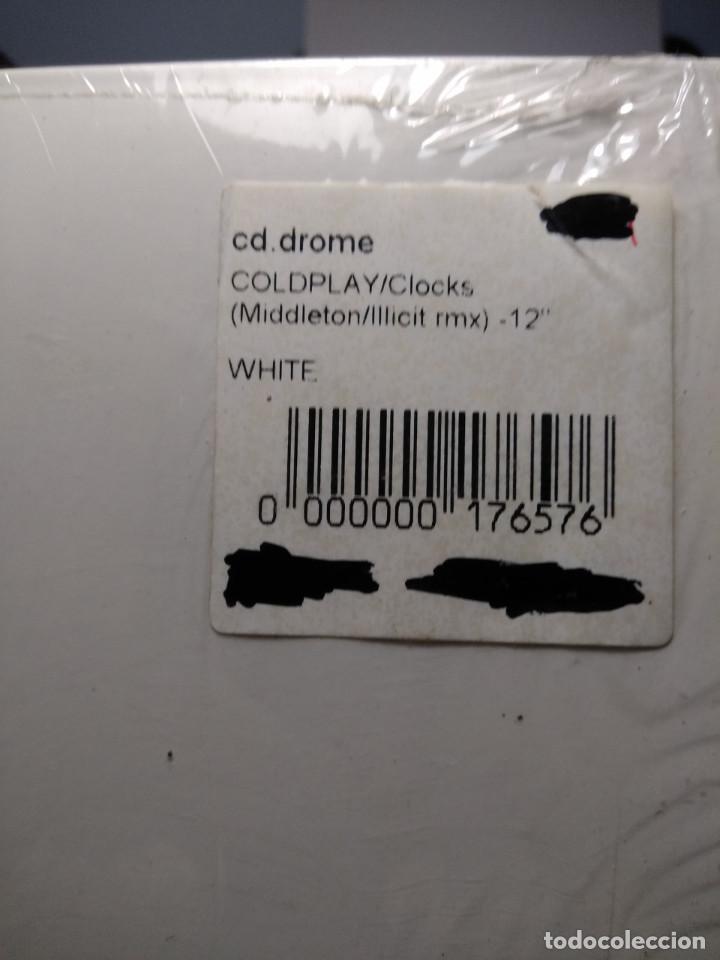 Discos de vinilo: MAXI SINGLE COLDPLAY : CLOCKS - Foto 2