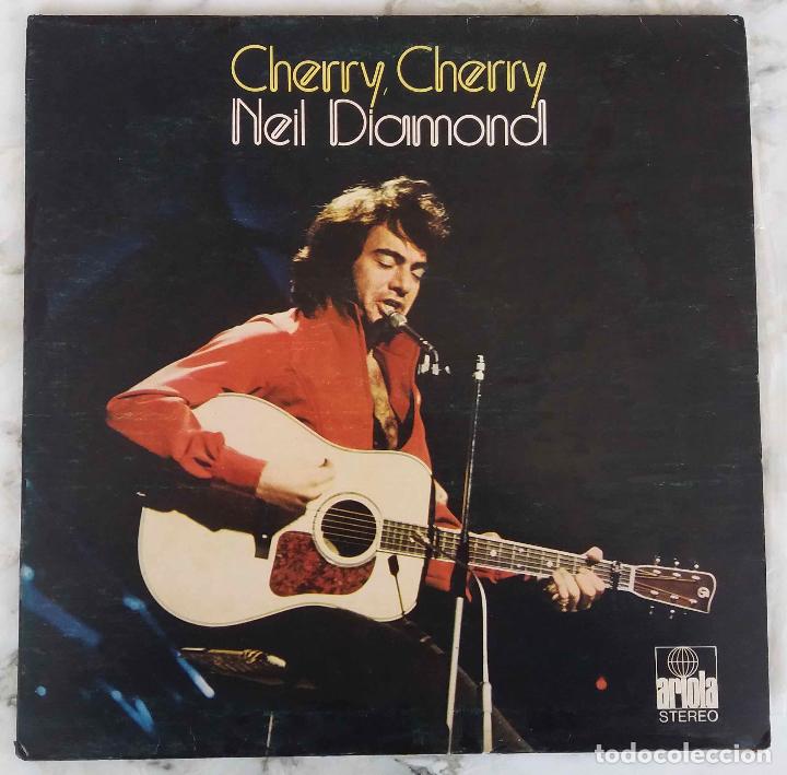 Discos de vinilo: NEIL DIAMOND, CHERRY CHERRY. LP ESPA&Ntilde;A CON PORTADA DOBLE - Foto 1