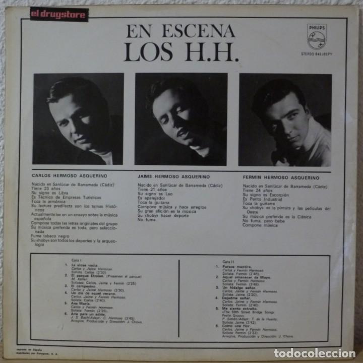 Discos de vinilo: LOS H.H. - EN ESCENA (LP PHILIPS 1968) - Foto 2