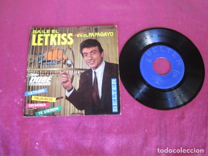 Discos de vinilo: DUBE Y SU CONJUNTO - BAILE EL LETKISS  SINGLE - Foto 1