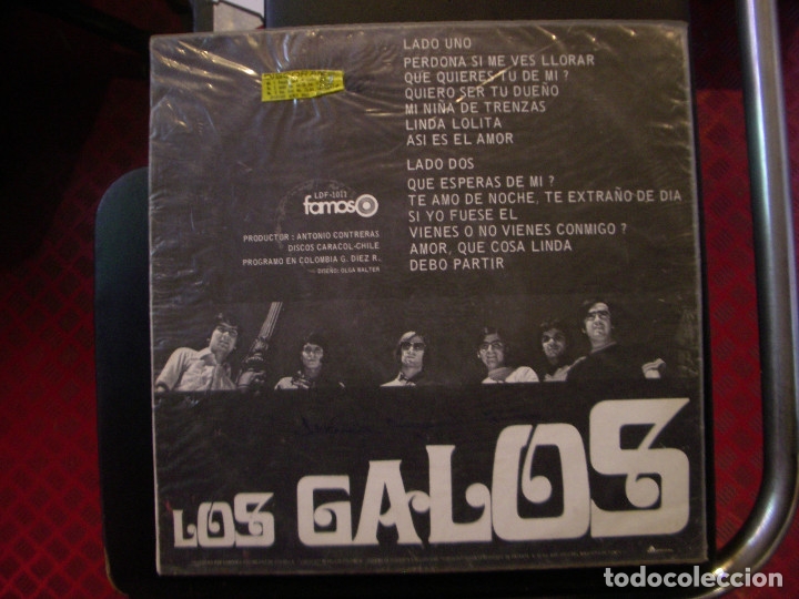 Discos de vinilo: LOS GALOS- LP. - Foto 2