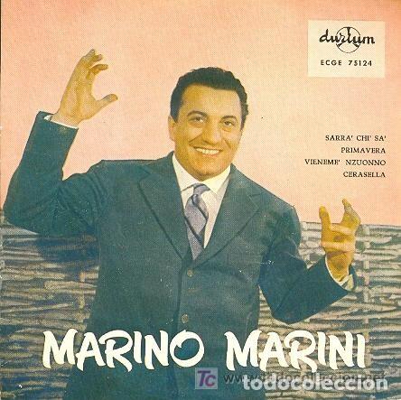 Discos de vinilo: MARINO MARINI: SARRA&acute; CHI&acute; SA&acute;+ PRIMAVERA +2 - Foto 1