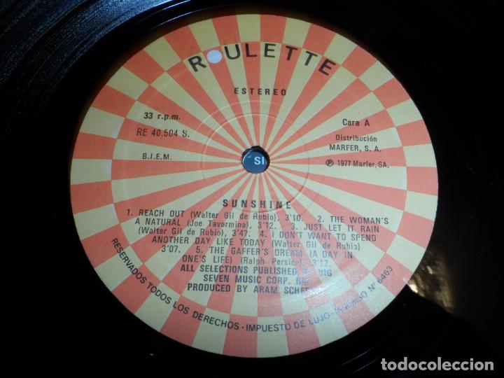 Discos de vinilo: SUNSHINE - S/T (SPAIN 1977) - Foto 3