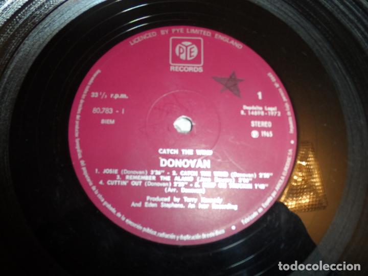 Discos de vinilo: DONOVAN - CATCH THE WIND - Foto 3