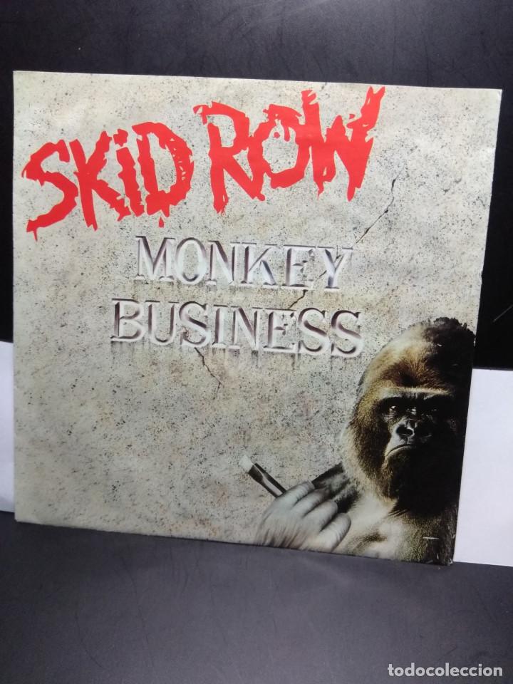 Discos de vinilo: SG SKID ROW : MONKEY BUSINESS - Foto 1