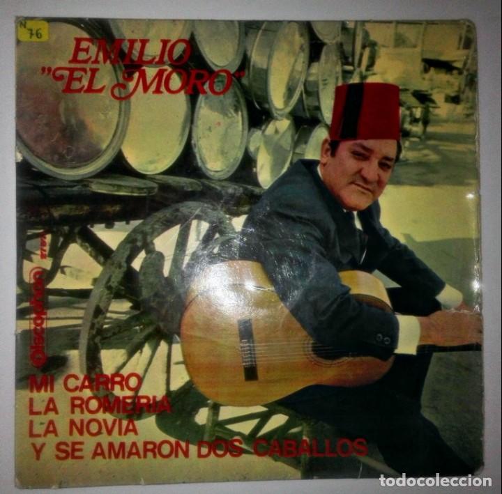 Discos de vinilo: EMILIO EL MORO - MI CARRO- - Foto 1