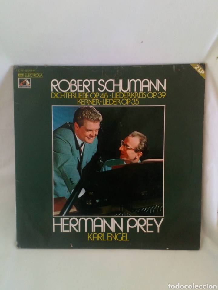 Discos de vinilo: Robert Schumann. 2 LP. Edici&oacute;n alemana 1962 - Foto 1