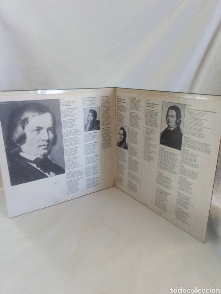 Discos de vinilo: Robert Schumann. 2 LP. Edici&oacute;n alemana 1962 - Foto 3