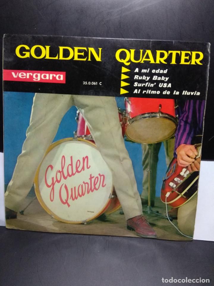 Discos de vinilo: EP GOLDEN QUARTER : AL RITMO DE LA LLUVIA - Foto 1
