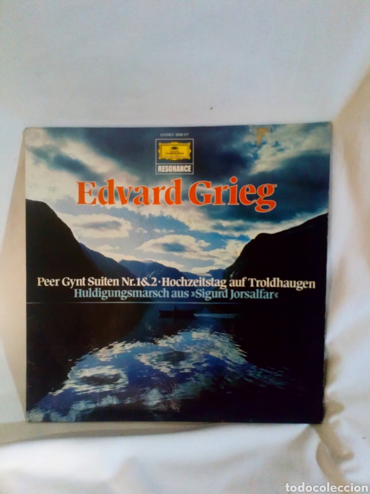 Discos de vinilo: Edvard Grieg. LP - Foto 1