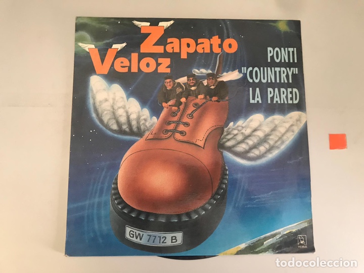 Discos de vinilo: ZAPATO VELOZ - PONTI CONTRY LA PARED - Foto 1