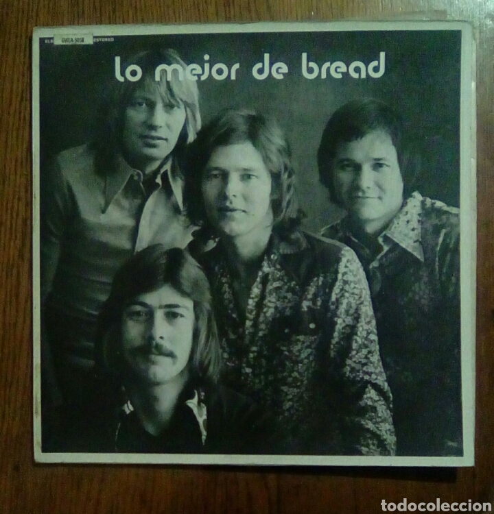 Discos de vinilo: Bread - Lo mejor de bread, Gamma, 1973. Mexico. - Foto 1