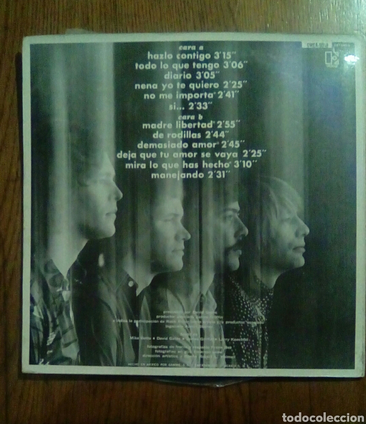 Discos de vinilo: Bread - Lo mejor de bread, Gamma, 1973. Mexico. - Foto 3