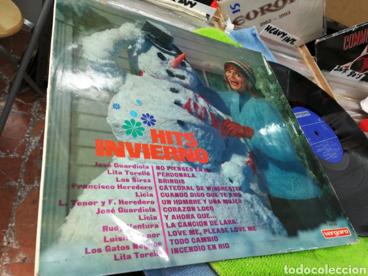 Discos de vinilo: Hits invierno lp 1967 escuchado - Foto 1