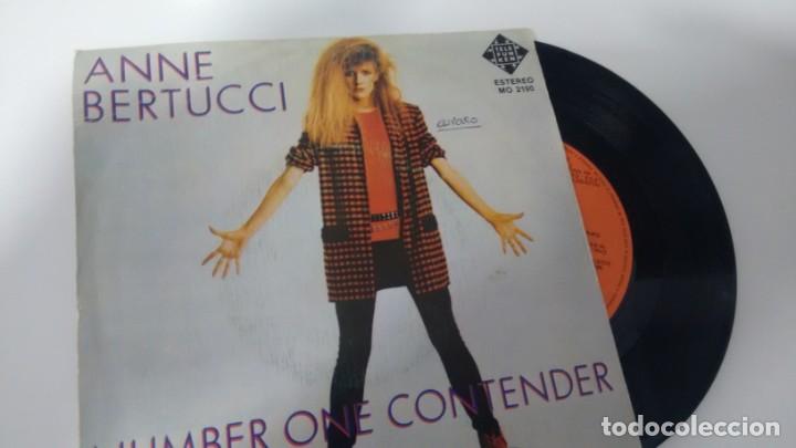 Discos de vinilo: SINGLE (VINILO) DE ANNE BERTUCCI A&Ntilde;OS 80 - Foto 1