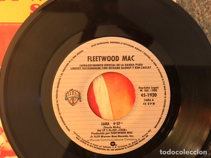 Discos de vinilo: Sara.fleetwood Mac. - Foto 3