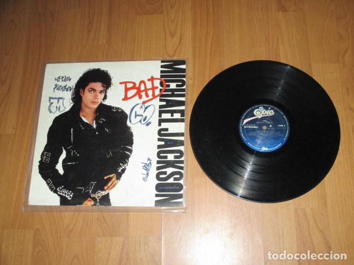 Discos de vinilo: MICHAEL JACKSON - BAD - EDICION MEXICO - EPIC - T - - Foto 1