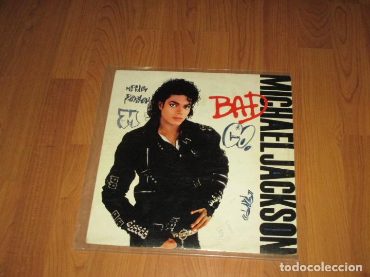 Discos de vinilo: MICHAEL JACKSON - BAD - EDICION MEXICO - EPIC - T - - Foto 2