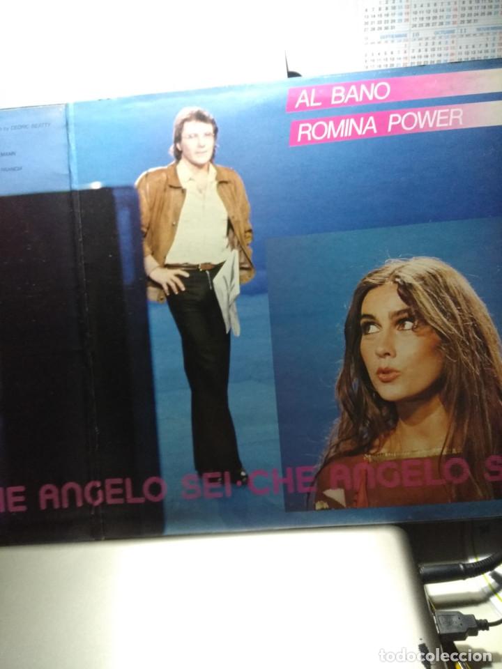 Discos de vinilo: LP AL BANO & ROMINA POWER : ELO SEI: CHE ANGELO SEI - Foto 3