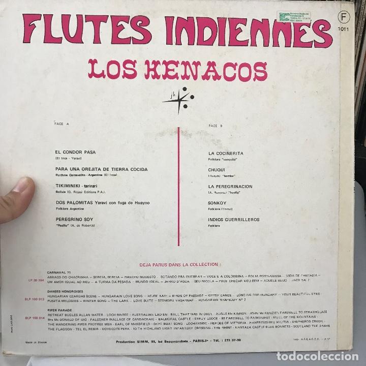 Discos de vinilo: Los Kenacos Fl&ucirc;tes Indiennes_Frances - Foto 2