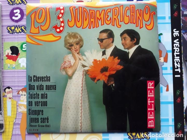 Vinyl records: ep los tres 3 sudamericanos la chevecha