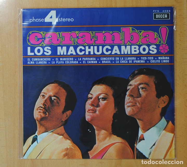 Discos de vinilo: LOS MACHUCAMBOS - CARAMBA! - LP - Foto 1