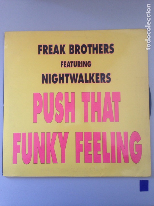 Discos de vinilo: FREAK BROTHERS FEATURING NIGHTWALKERS - Foto 1