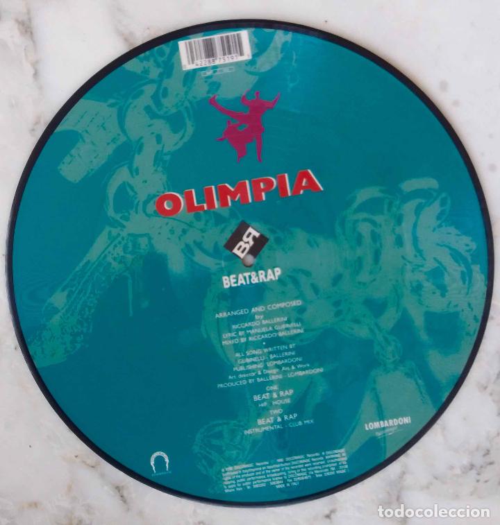Discos de vinilo: OLIMPIA, BEAT & RAP. PICTURE DISC 2 TEMAS - Foto 2