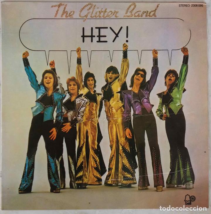 Discos de vinilo: THE GLITTER BAND. HEY. LP ESPA&Ntilde;A - Foto 1