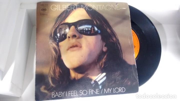 Discos de vinilo: SINGLE (VINILO) DE  GILBERT MONTAGNE  A&Ntilde;OS 70 - Foto 1